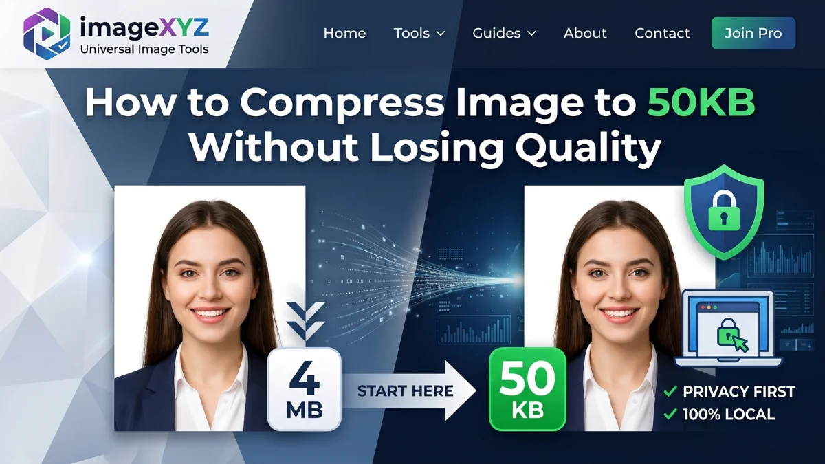 How to Compress Image to 50KB Without Losing Quality