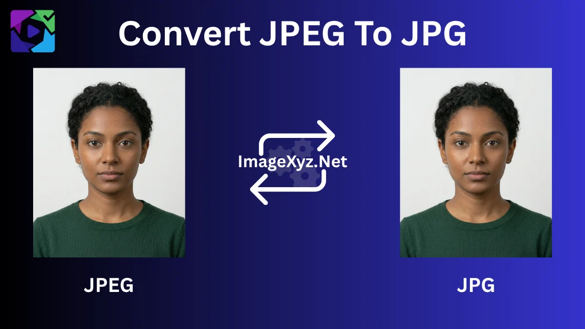 JPEG to JPG Converter - How to standardize file extensions for official applications